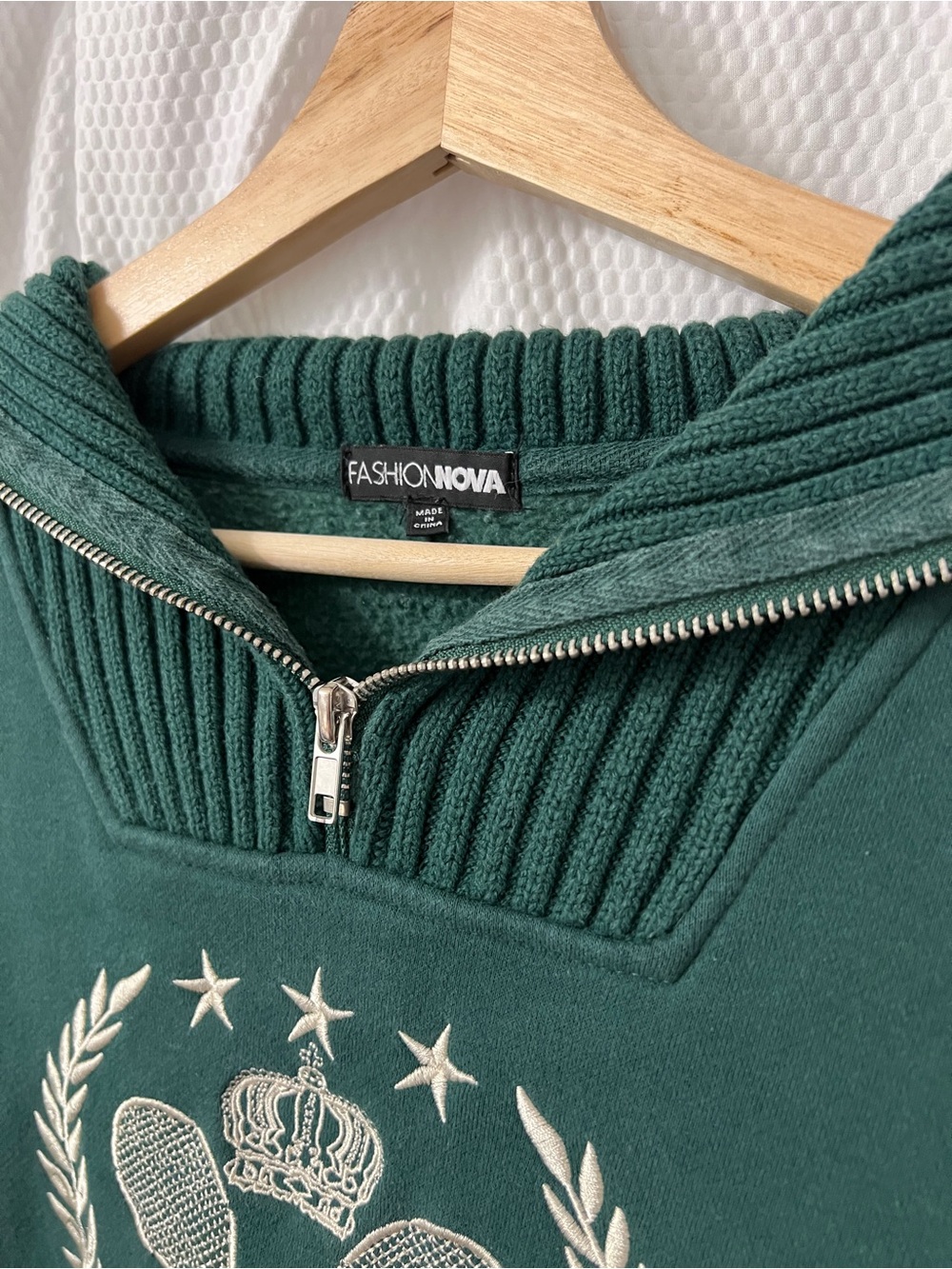 Fashion Nova Members Only Royal Club Sweatshirt -Small - Picture 3 of 9